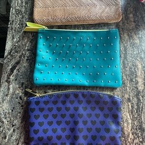 3 makeup bags